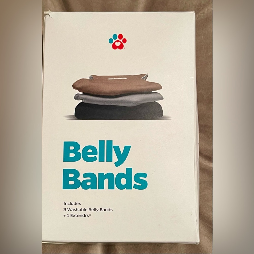 Belly Bands - Brown, Gray, Black X-Small